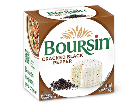 Boursin Cracked Black Pepper Cheese