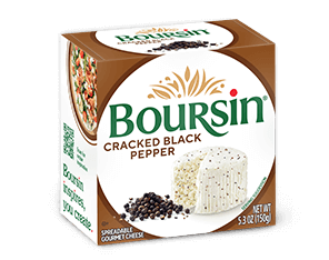 Boursin Cracked Black Pepper Cheese