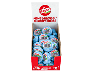 Babybel Semisoft Cheese, Light, Mini