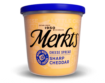 Merkts Sharp Cheddar Cold Packed Cheese Spread