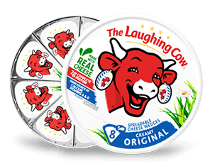 The Laughing Cow Creamy Swiss Original Cheese Wedges