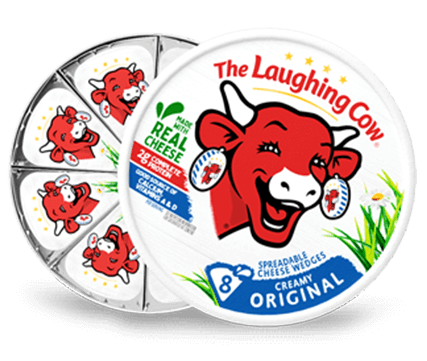 The Laughing Cow Creamy Swiss Original Cheese Wedges