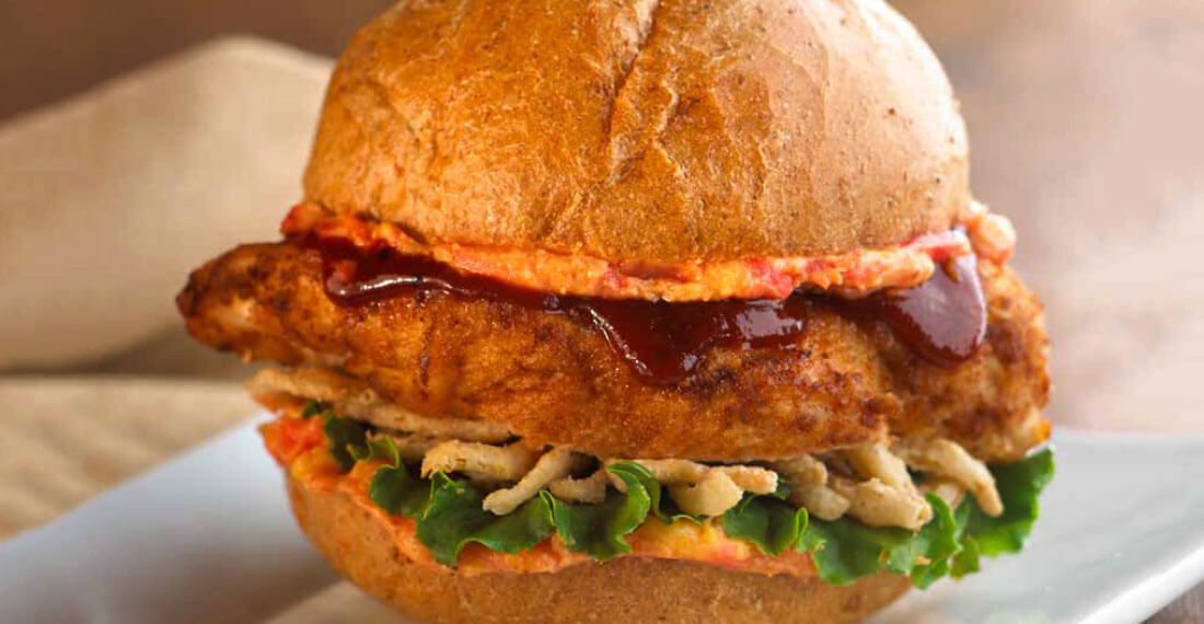 Crispy Bourbon Chicken Sandwich Recipe