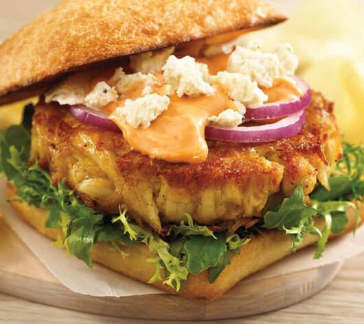 recipe-mobile-boursin-crab-cake-sandwhich - Bel Foodservice