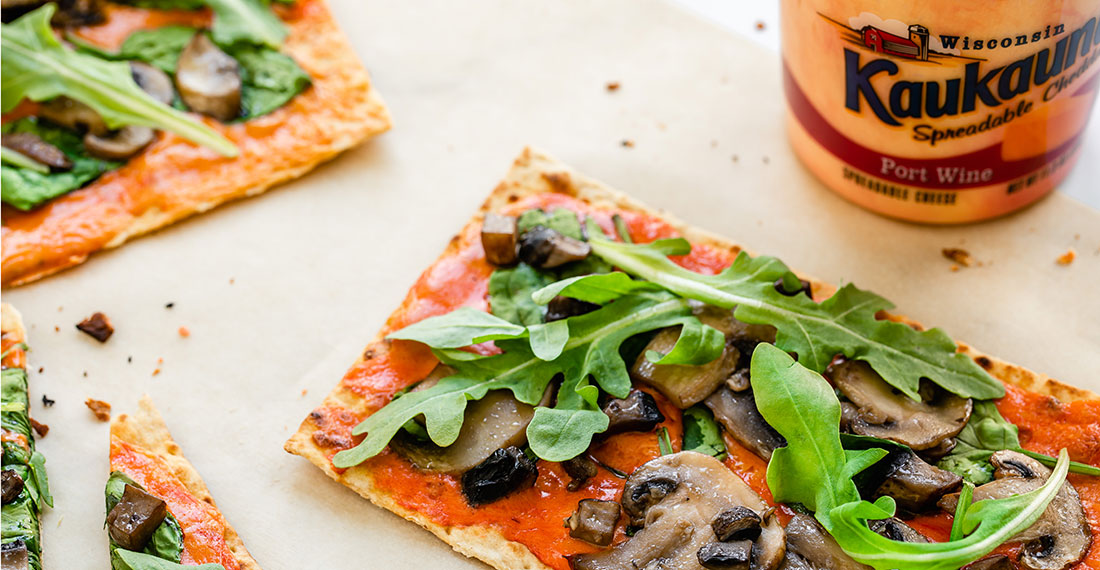 3-Mushroom Flatbread Pizza Recipe