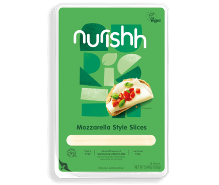 Nurishh Plant-Based Mozzarella Slices