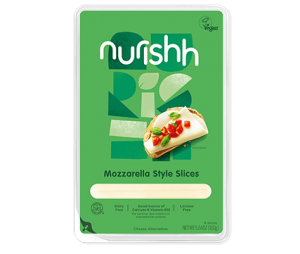 Nurishh Plant-Based Mozzarella Style Slices