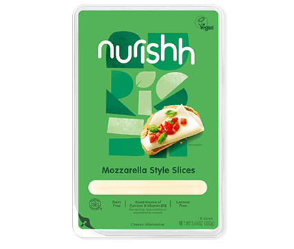 Nurishh Plant-Based Mozzarella Style Slices