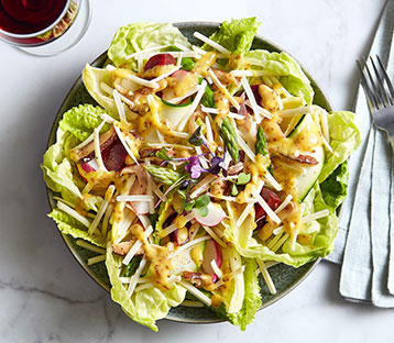 Fall Salad in Nurishh Mozzarella Tuile Recipe