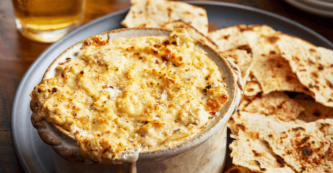 Baked Artichoke Dip with Boursin Cheese