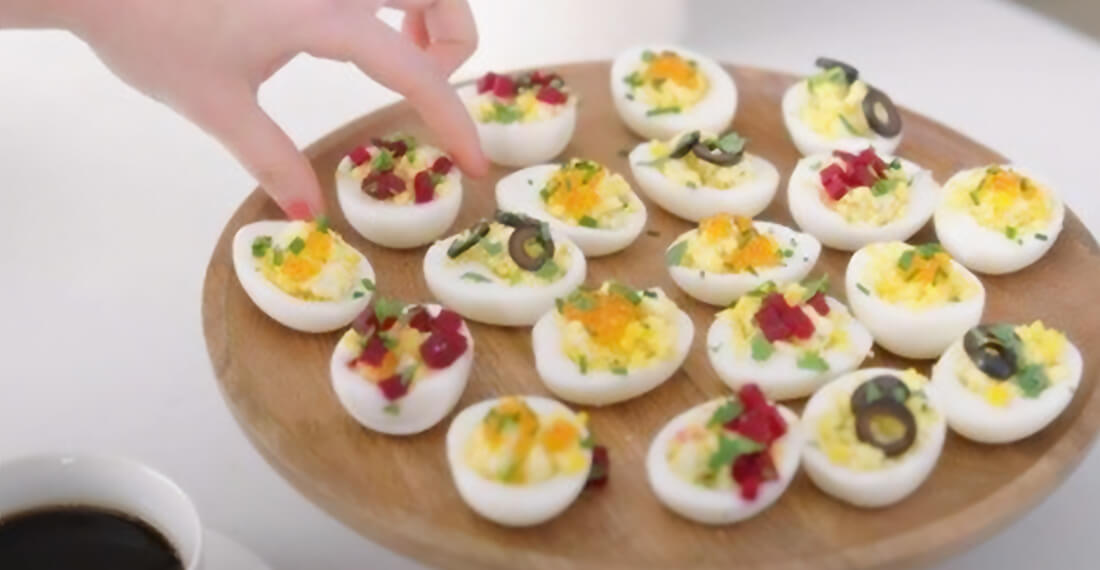 Boursin Easy Deviled Eggs