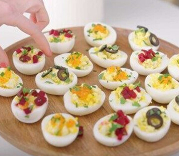 Boursin Easy Deviled Eggs