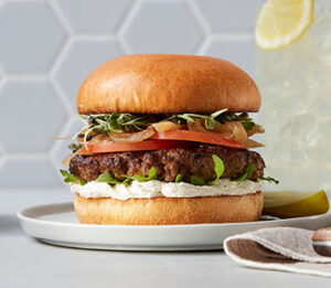 Fork And Knife Burger with Boursin